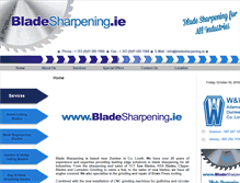 Tablet Screenshot of bladesharpening.ie